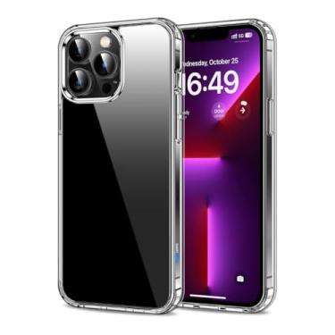 Imagem de Capa Capinha Clear Case Space X Rígida Anti Amarelamento Resistente Para iPhone (iPhone 13 Pro Max)