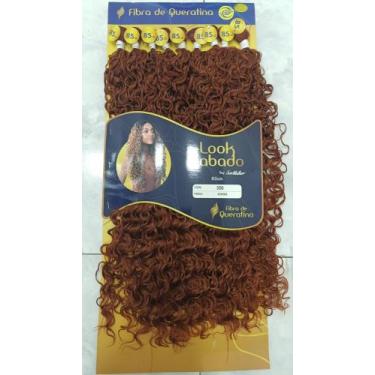 Imagem de Cabelo fibra de queratina look babado - ser mulher, Cor 350