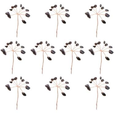 Imagem de Componente de fabricação de árvore de pedra preciosa faça você mesmo, arenito azul, galhos amorfos, materiais para fazer artesanato para fazer mini árvore de Natal, decoração de artesanato, decoração