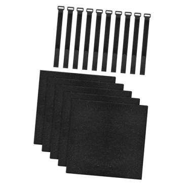 Imagem de Generic 5x Protetores de canto para escada de beliche, cobertura de espuma para degraus de beliche, acolchoamento para móveis de escada de armário