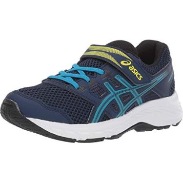 Imagem de T nis de corrida infantil Asics Gel-Contend 5 GS, Blue Expanse/Island Blue, 5 Big Kid