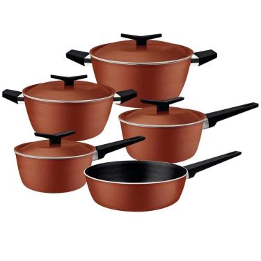 Imagem de Jogo De Panelas Alum 5Pçs Spezia Tramontina 28399330