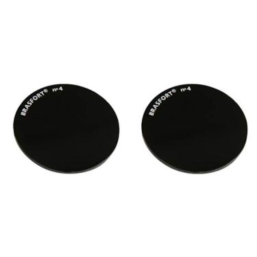 Imagem de Lente De Soldador Escura T4 2 Unidades Para Proteção - 8560 - Brasfort