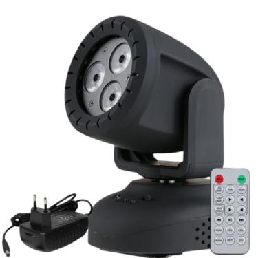 Imagem de Canhão Led Refletor Strobo 3 Leds 3 Watts Rgb Dmx Bivolt