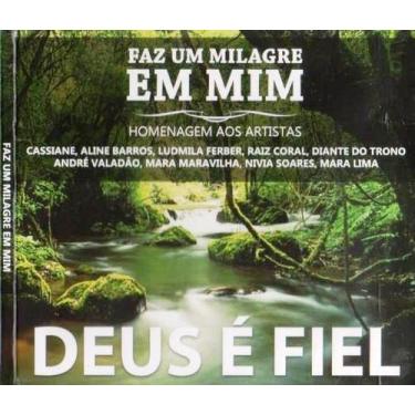 Imagem de CD Faz um Milagre em Mim Tributo Diante do Trono Original - TOP DISC