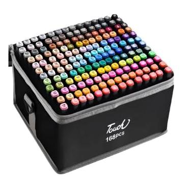 Imagem de 30 Peças Caneta Marcadora De Cabeça Dupla Conjunto De Canetas De Aquarela Especial Para Crianças