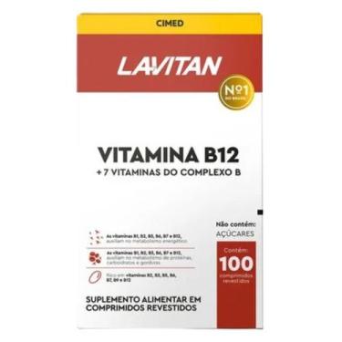 Imagem de Lavitan Vitamina B12 Complexo B com 100 Comprimidos - cimed