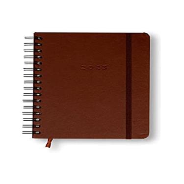 Imagem de Cicero Agenda Planner Wire-o 2023 Clássica Diária A5 Café, Modelo: 0326, Cor: Marrom