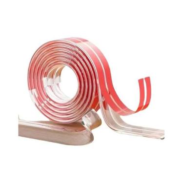 Imagem de Protetor De Canto Transparente Autoadesivo Para Mesas 1/2/3/5M, Proteç