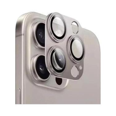 Imagem de Capa De Anel De Lente De Metal Para iPhone 15 16 pro Max Protetor De L