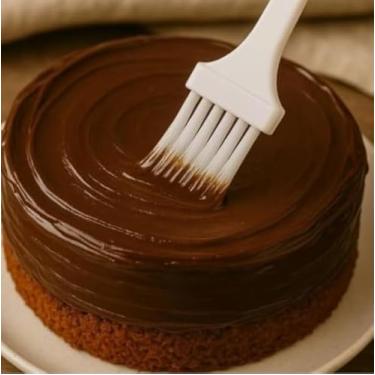 Imagem de 4x Pincel Culinário Confeitar Untar Decorar Texturas Bolo Dielu