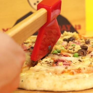 Imagem de Cortador de Pizza Machadinha Lenhador Divertido