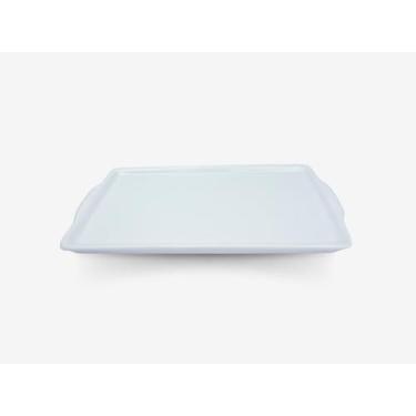 Imagem de Bandeja com Alça 35cm em Porcelana - Generic