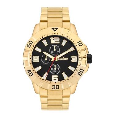 Imagem de Relógio Condor Masculino Civic Dourado - CO6P27AA/4P