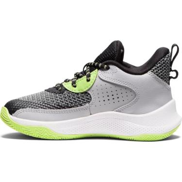 Imagem de Under Armour Unissex-Child Pre School Curry 3z 24, (001) Preto/Cinza moderno/Verde Morph, 11.5 Little Kid