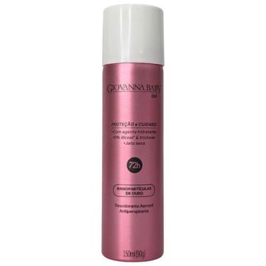Imagem de Desodorante Aerossol Nanopartículas de Ouro Rosé 72h Vegano Giovanna B