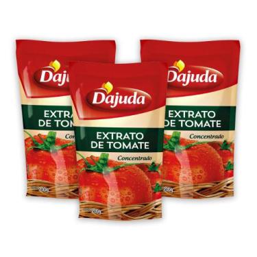 Imagem de 03Un Extrato De Tomate Concentrado DAjuda Para Receitas Pronto Para Us