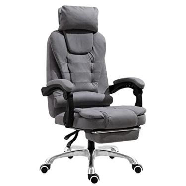 Imagem de Cadeira executiva executiva cadeira executiva com braços de encosto alto, cadeira executiva de tecido tecnológico, cadeira de computador ajustável com encosto de cabeça, cadeira de mesa ergonômica
