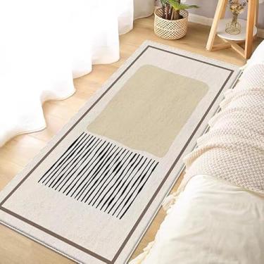 Imagem de Passadeira Tapete Sintético Veludo Cristal Antiderrapante 50x150cm para Cozinha e Corredor(L)