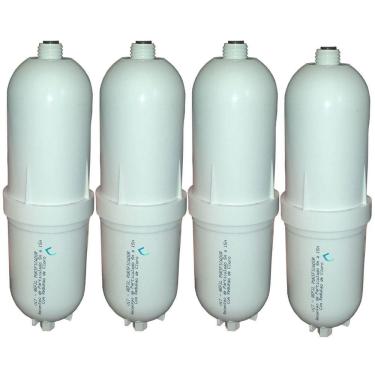 Imagem de Kit 4 Filtro Refil Compatível Soft Everest 2Em1 Purificador