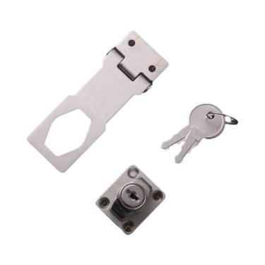 Imagem de Fechadura De Liga De Zinco Com Chaves E Trava De Torção Para Portas, G