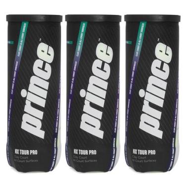 Imagem de Bola De Tênis Prince NX Tour Pro Pack Com 03 Tubos