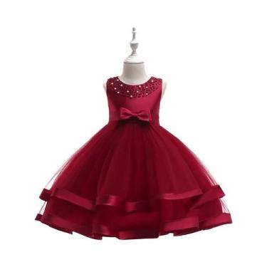 Imagem de Vestido De Princesa De Verão Para Meninas, Elegante Para Aniversário, 