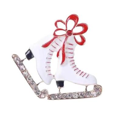 Imagem de Broche De Meia Com Strass Unissex Feminino Para O Natal, Acessório De 