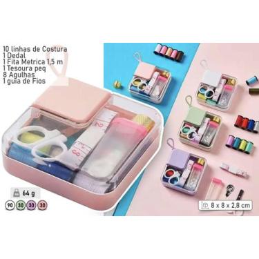 Imagem de Mini Kit De Costura P/ Viagem Mão Agulha Linha Tesoura - TOP CHEF