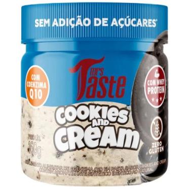 Imagem de Creme com Whey Protein e CoQ10 sabor Cookies And Cream - Mrs Taste