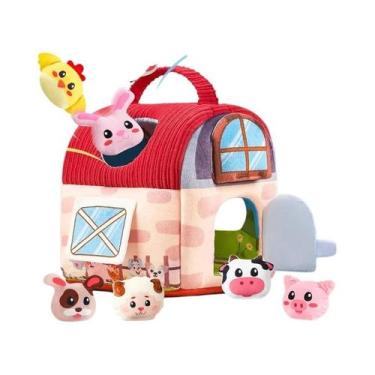 Imagem de Brinquedo De Colmeia Para Bebês De 6-12 Meses, Com 5 Elementos Sensori