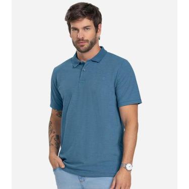 Imagem de Polo Básica Masculina Diametro Azul, P, Azul