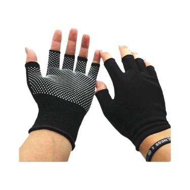 Imagem de Luvas De Ciclismo Leves Antiderrapantes Sem Dedos Com Proteção Solar P