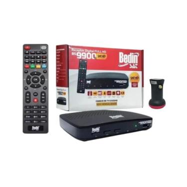 Imagem de Receptor Digital Nova Parabólica Bedin Bs9900s Banda C ku + LNBF