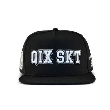 Imagem de Boné Aba Reta QIX SKT 1993 Cor:PretoTamanho:ÚnicoGenero:Unissex, Preto