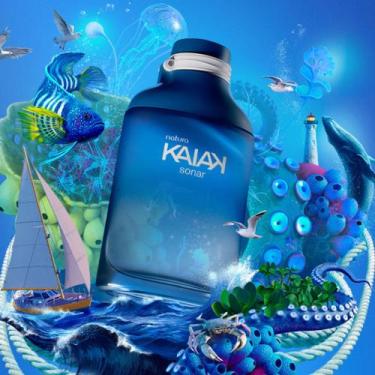 Imagem de Natura Colônia Kaiak Sonar Masculino100ml Frete Grátis