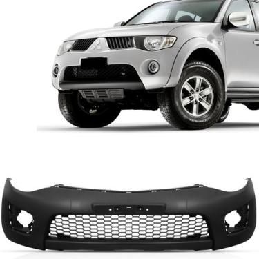 Imagem de Parachoque Dianteiro L200 Triton Gl 2013 2014 2015 2016 2017 Sem Furo 