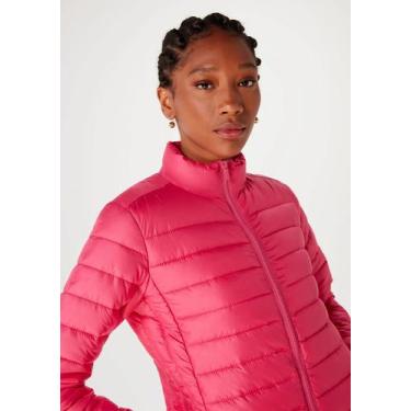 Imagem de Jaqueta Fem Hering Puffer Com Forro Rosa Pink K0M01GSI, XXG, Rosa pink