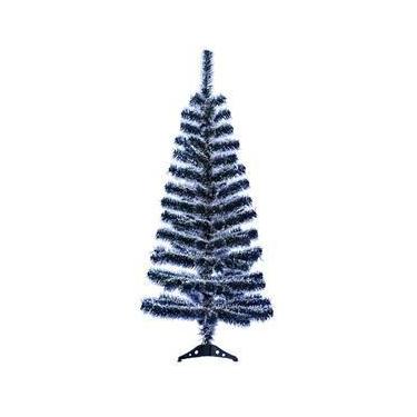 Imagem de Arvore Natal 120cm 120 Galhos Neve Nevada Decoração Pinheiro - Rio Mas