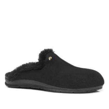 Imagem de Pantufa Feminina Pegada Forrada Lã Sintética Quentinha Conforto Macio,