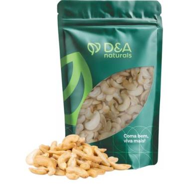 Imagem de Castanhas de Cajú em Bandas Crua 1Kg - D&A Naturals