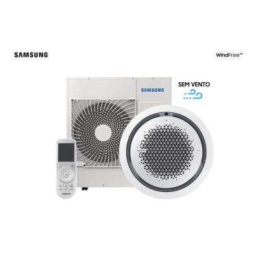 Imagem de Ar Condicionado Cassete Samsung Windfree Inverter 36000 BTUS Quente e Frio 220V AC036HE6DKG
