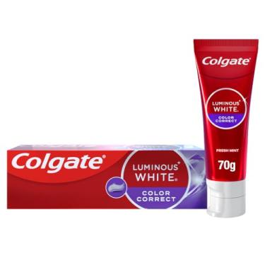 Imagem de Colgate Luminous White Color Correct Creme Dental Clareador, 70g