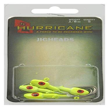 Imagem de Cabeça de Jig Hurricane Saltwater 1.3 g. Chartreuse