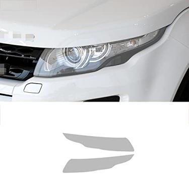 Imagem de MVMTVT Adesivo de TPU preto transparente para proteção de faróis de carro para Range Rover Evoque L551 L538 2012-Acessórios para presente