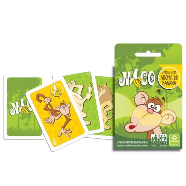 Imagem de Jogo de Baralho Copag Mico com Aroma de Banana