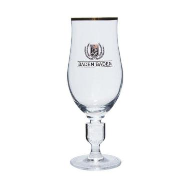 Imagem de Taça de Cerveja Baden Baden Brasão Relevo 480 ml - Ruvulo