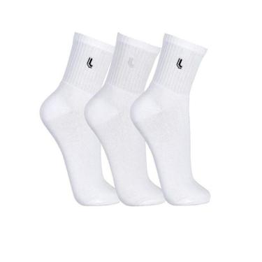 Imagem de Kit 3 Pares Meia Lupo Cano Alto Sport 3245 Conforto