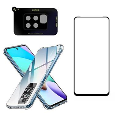 Imagem de Kit Capa Anti Impacto + Película 3D 9D + Película Câmera Xiaomi Redmi 10 (Redmi 10)