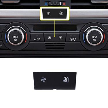 Imagem de Jaronx Para BMW A/C Painel de Controle Climático Substituição do Botão de Velocidade, Adequado para BMW Série 1 E81/E87/E88/E82, 3 Series E90/E91/E92/E93, X1 E84, X3 F25, X4 F26 (1 PCS)